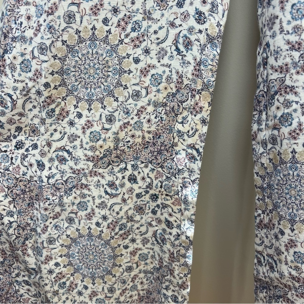 Zimmermann Linen Playsuit Floral Empire‎ Flute - Picture 11 of 16